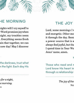 Mornings with God Large Print