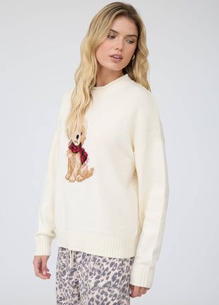 Cute Chritstmas Sweatshirt with a Doggy