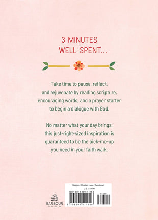 3-Minute Devotions for Women Large Print