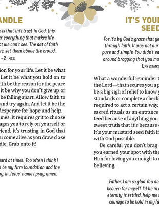 A Mustard Seed Faith Large Print